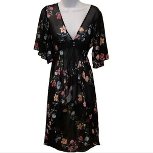 & Harmony Floral Print Cover Up